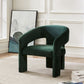 Safavieh Roseanna Modern Accent Chair - Forest Green | Accent Chairs | Modishstore