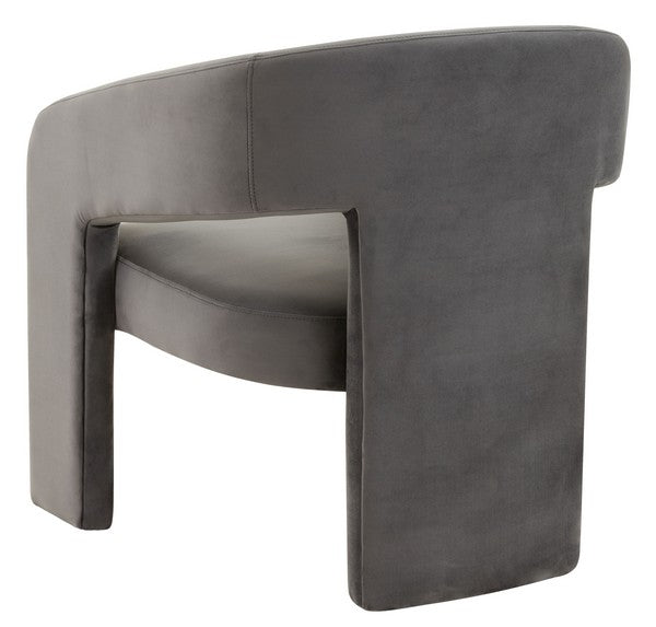 Safavieh Roseanna Modern Accent Chair - Dark Gray | Accent Chairs | Modishstore - 5