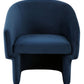 Safavieh Susie Barrel Back Accent Chair - Navy | Accent Chairs | Modishstore - 2