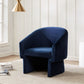 Safavieh Susie Barrel Back Accent Chair - Navy | Accent Chairs | Modishstore