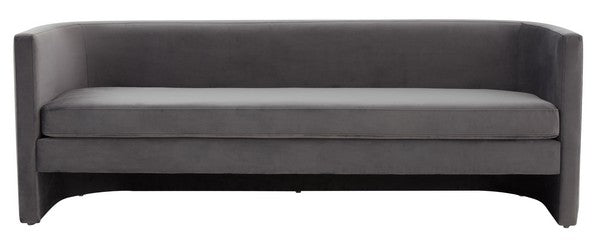 Safavieh Rosabeth Curved Sofa - Slate Gray | Sofas | Modishstore - 2