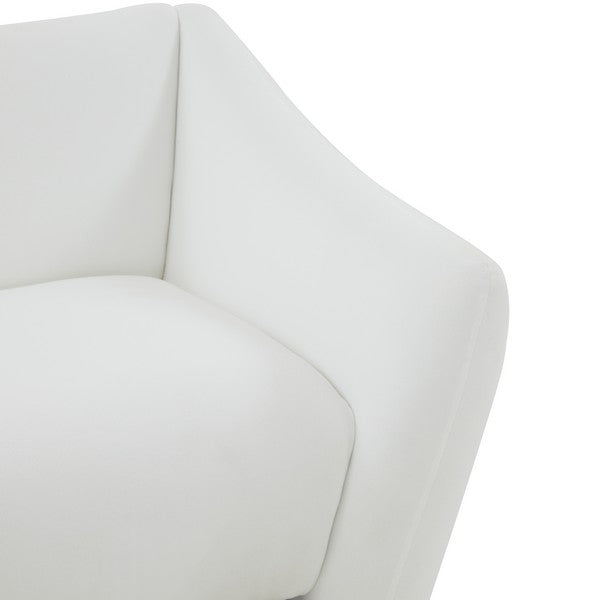 Safavieh Stefanie Modern Accent Chair - White | Accent Chairs | Modishstore - 4