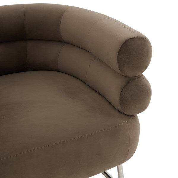 Safavieh Jacobson Modern Accent Chair - Dark Gray | Accent Chairs | Modishstore - 3