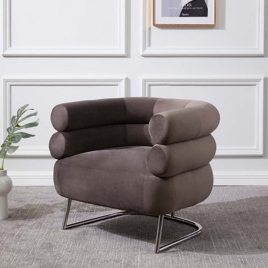 Safavieh Jacobson Modern Accent Chair - Dark Gray | Accent Chairs | Modishstore