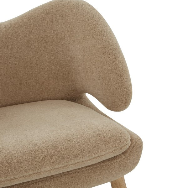 Safavieh Felicia Contemporary Chair - Tan | Accent Chairs | Modishstore - 4