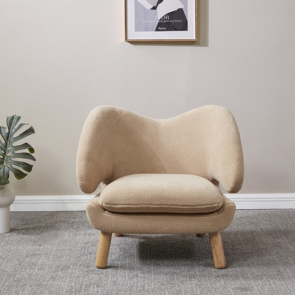 Safavieh Felicia Contemporary Chair - Tan | Accent Chairs | Modishstore