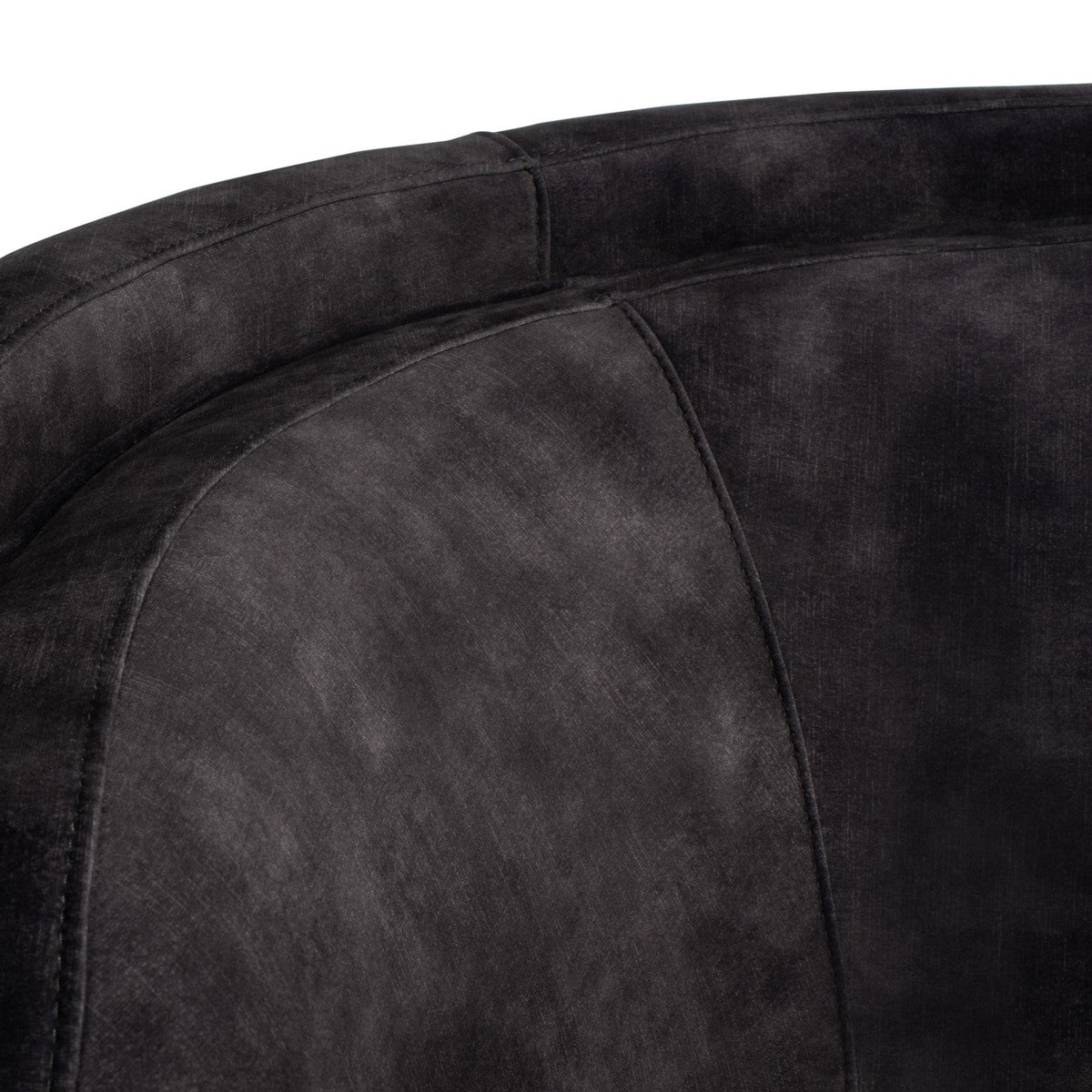 Safavieh Maryssa Curved Back Sofa - Charcoal Gray | Sofas | Modishstore - 5