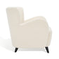 Safavieh Rayanne Modern Wingback Chair - Ivory | Accent Chairs | Modishstore - 4