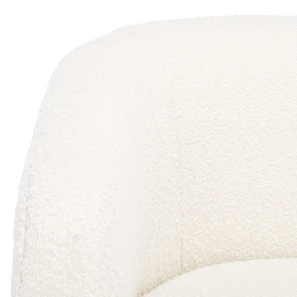 Safavieh Sammie 3 Leg Accent Chair - Ivory | Accent Chairs | Modishstore - 4