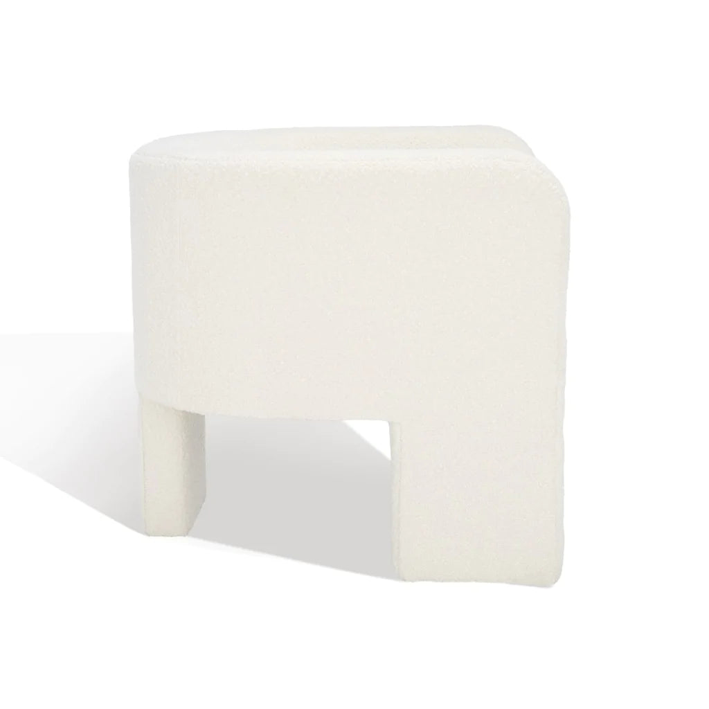 Safavieh Sammie 3 Leg Accent Chair - Ivory | Accent Chairs | Modishstore - 7