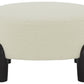 Safavieh Perez Scandinavian Rd Ottoman - Ivory | Ottomans | Modishstore - 2