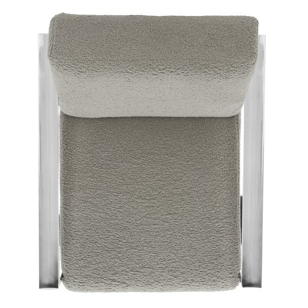 Safavieh Ramos Metal Framed Accent Chai - Gray | Accent Chairs | Modishstore - 2