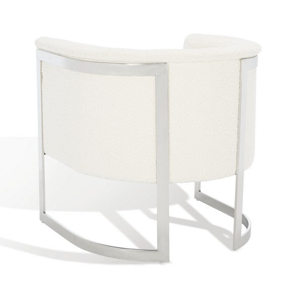 Safavieh Gabby Barrel Back Accent Chair - Ivory | Accent Chairs | Modishstore - 5