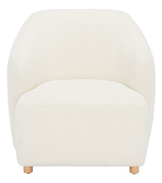 Safavieh Fabiano Boucle Accent Chair - Ivory | Accent Chairs | Modishstore - 2