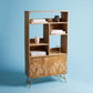 Safavieh Kinley Printed Bookcase - Natural | Bookcases | Modishstore