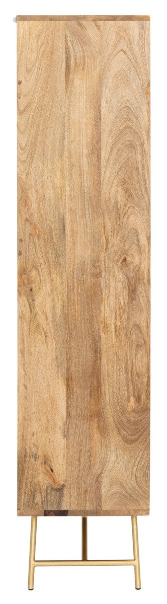 Safavieh Kinley Printed Bookcase - Natural | Bookcases | Modishstore - 4