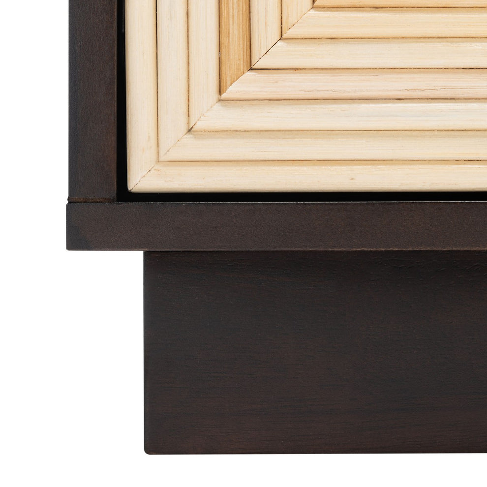 Safavieh Stassie 1 Drawer Cane Nightsta | Nightstands | Modishstore - 4