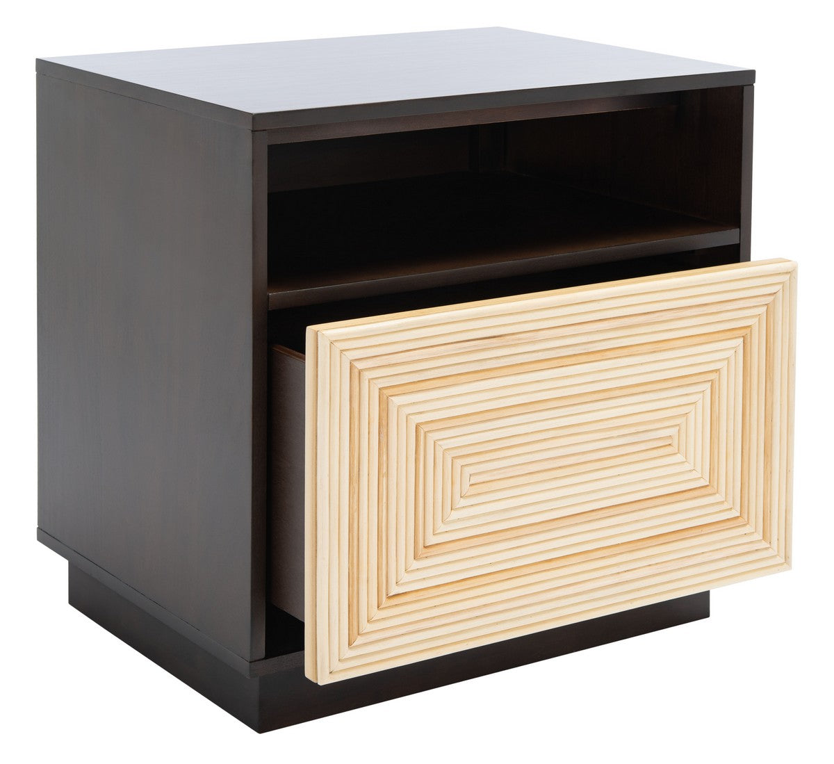 Safavieh Stassie 1 Drawer Cane Nightsta | Nightstands | Modishstore - 2