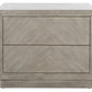 Safavieh Steve 2 Drawer Wood Nightstand - Light Gray | Nightstands | Modishstore - 2