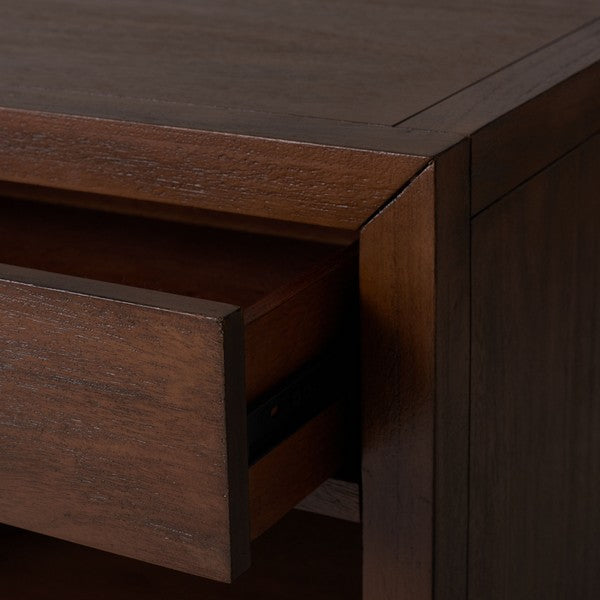 Safavieh Ariella 1 Drawer Wd Nightstand - Brown | Nightstands | Modishstore - 5