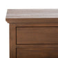 Safavieh Lisabet 3 Drawer Wd Nightstand - Brown | Nightstands | Modishstore - 4