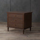 Safavieh Lisabet 3 Drawer Wd Nightstand - Brown | Nightstands | Modishstore