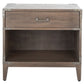 Safavieh Nisha 1 Drawer Wood Nightstand - Light Brown | Nightstands | Modishstore - 2