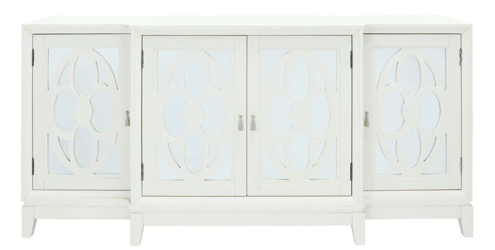 Safavieh Madeleine Mirrored Sideboard - White | Sideboards | Modishstore - 2