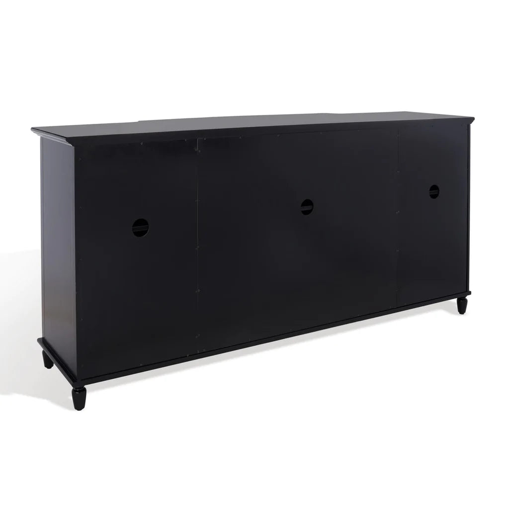 Safavieh Juliette Mirrored Sideboard - Black | Sideboards | Modishstore - 9