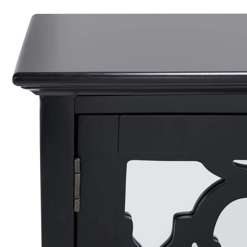 Safavieh Juliette Mirrored Sideboard - Black | Sideboards | Modishstore - 10