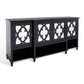 Safavieh Juliette Mirrored Sideboard - Black | Sideboards | Modishstore - 6