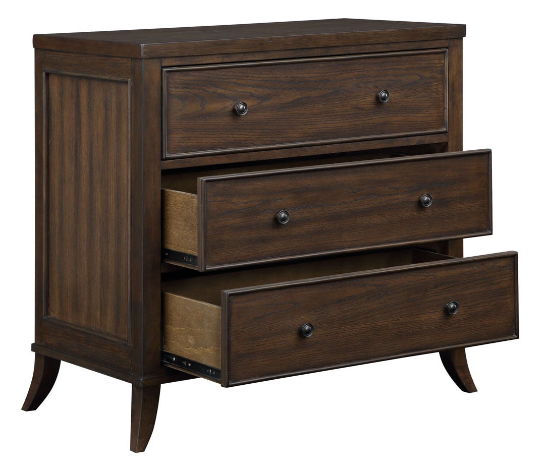 Safavieh Tobias 3 Drawer Nightstand | Nightstands | Modishstore - 4
