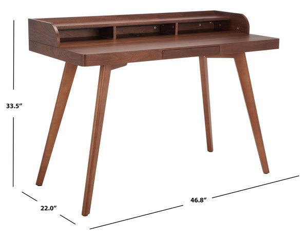 Safavieh Blakelynn Mid-Century Desk | Desks | Modishstore - 3