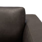 Safavieh Elyssa Leather Sofa - Graphite | Sofas | Modishstore - 5