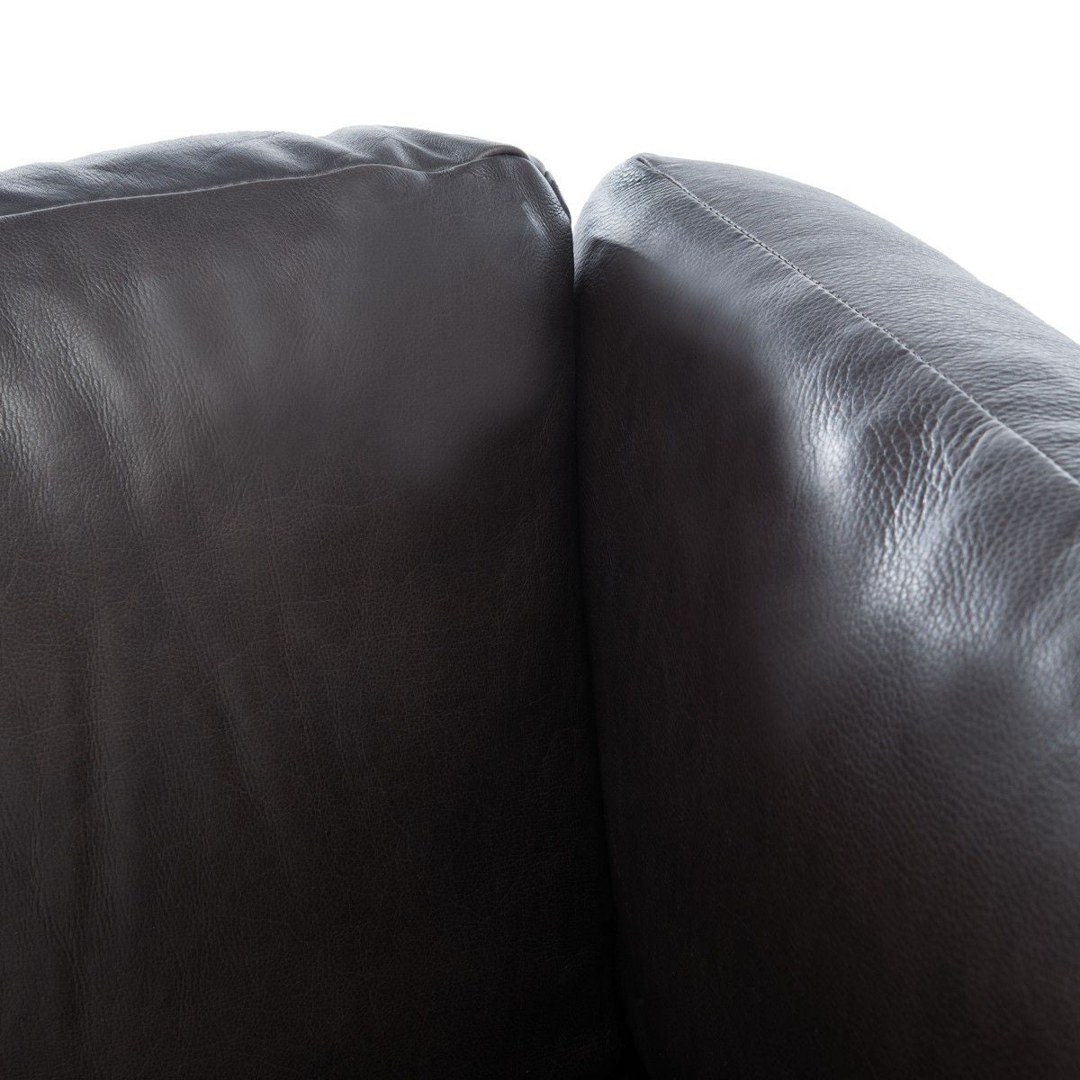 Safavieh Harriet Leather Sofa - Graphite | Sofas | Modishstore - 5