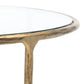 Safavieh Jessa Round Metal Coffee Table - Brass | Coffee Tables | Modishstore - 4