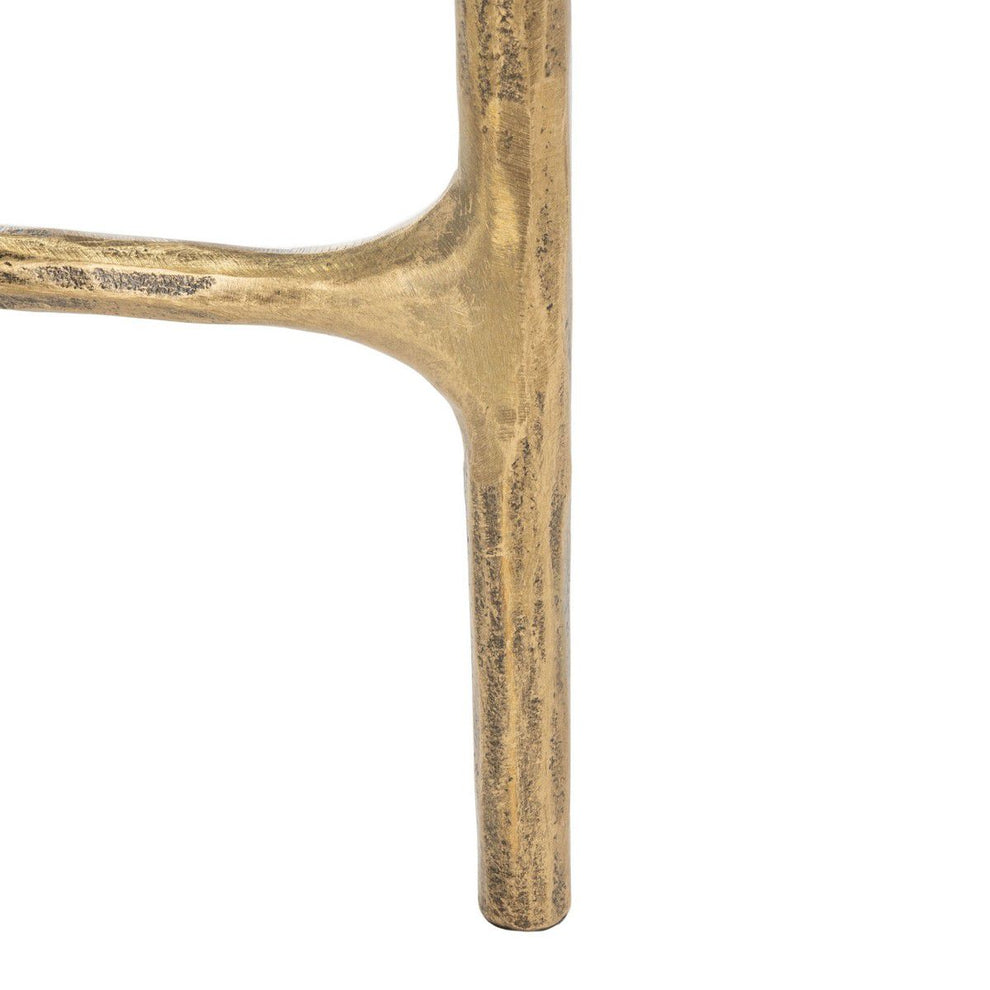 Safavieh Jessa Round Metal Coffee Table - Brass | Coffee Tables | Modishstore - 3