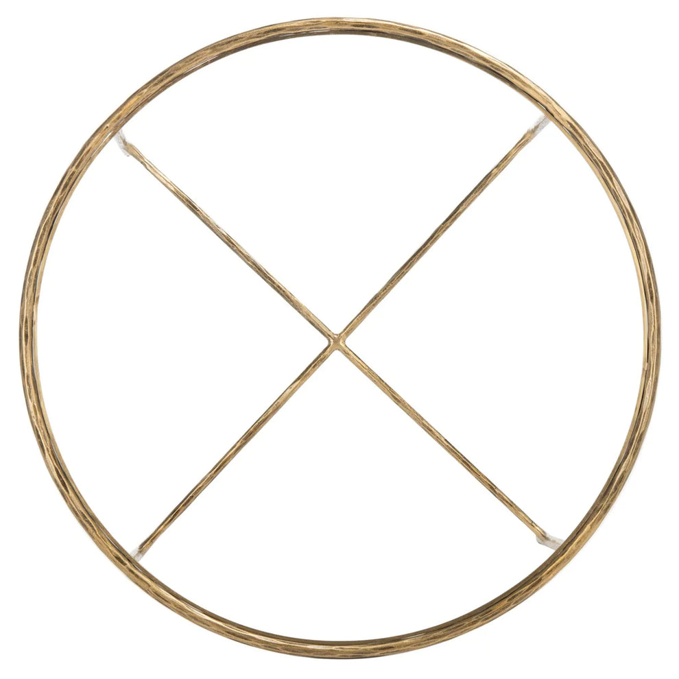 Safavieh Jessa Round Metal Coffee Table - Brass | Coffee Tables | Modishstore - 7