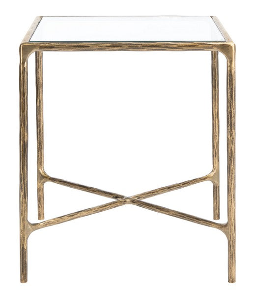 Safavieh Jessa Metal Square End Table | End Tables | Modishstore - 5