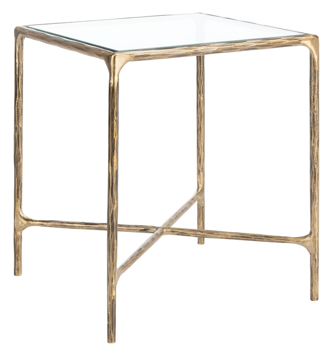 Safavieh Jessa Metal Square End Table | End Tables | Modishstore - 3