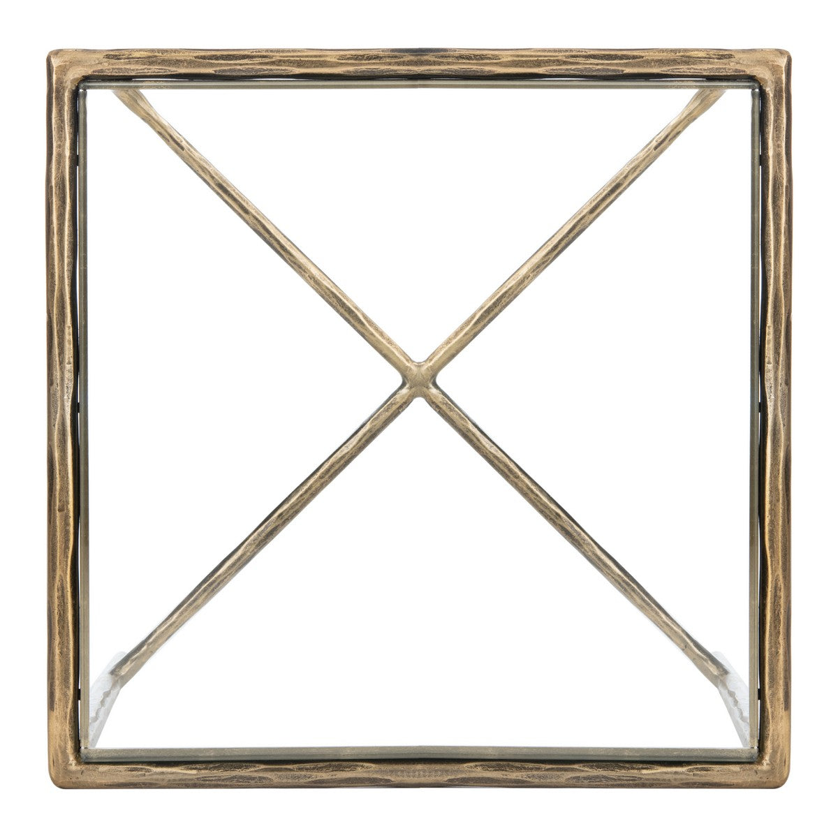 Safavieh Jessa Metal Square End Table | End Tables | Modishstore - 2