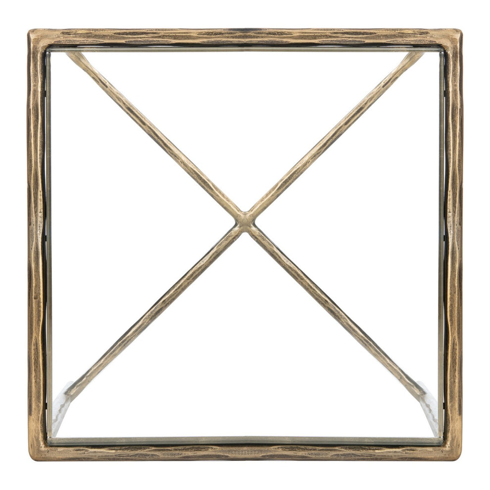 Safavieh Jessa Metal Square End Table | End Tables | Modishstore - 2