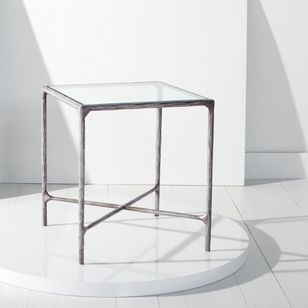 Safavieh Jessa Metal Square End Table | End Tables | Modishstore - 6