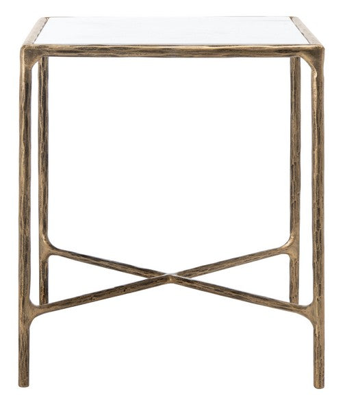 Safavieh Jessa Metal Square End Table | End Tables | Modishstore - 15