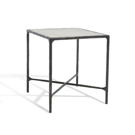 Safavieh Jessa Metal Square End Table - Black | Accent Tables | Modishstore