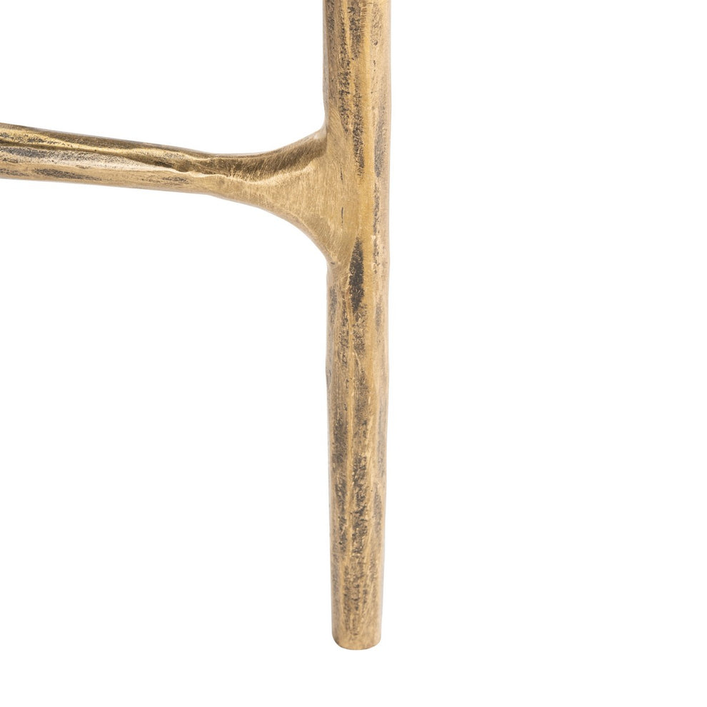 Safavieh Jessa Metal Tall Rd End Table | End Tables | Modishstore - 3
