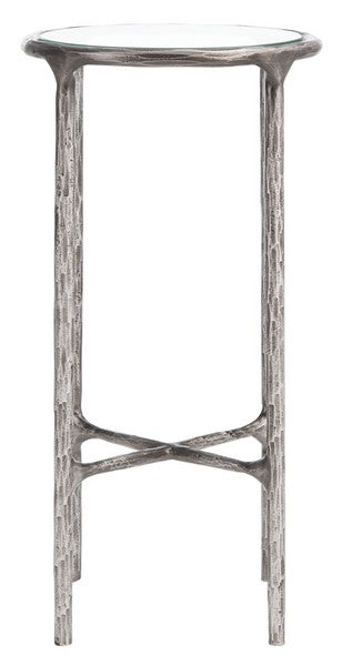 Safavieh Jessa Metal Tall Rd End Table | End Tables | Modishstore - 10