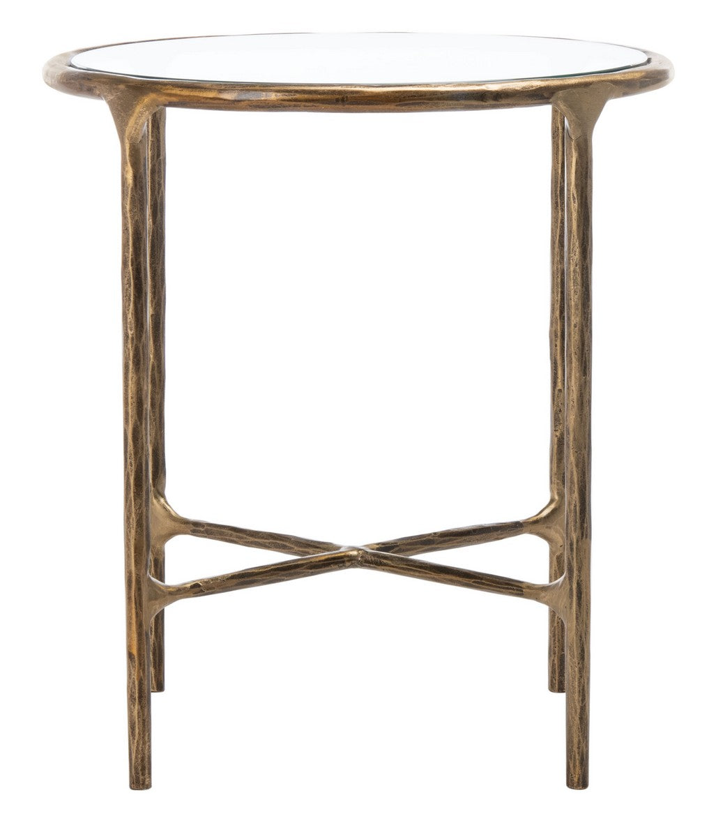 Safavieh Jessa Metal Round End Table | End Tables | Modishstore - 5