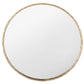 Safavieh Renee Round Metal Mirror - Brass | Mirrors | Modishstore - 2