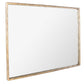 Safavieh Trish Small Rectangle Mirror - Brass | Mirrors | Modishstore - 2